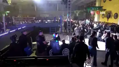 Batman'da Düğün Salonu Ring Oldu!