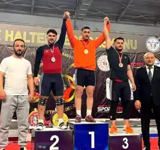 İbrahim Özbay, Halterde Türkiye Şampiyonu!