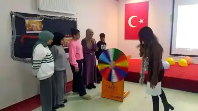 Muş ÇEKOM'da Çarkıfelek Eğlencesi