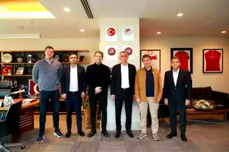 Göztepe Yönetimi TFF'yi Ziyaret Etti