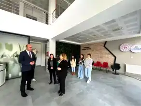 Kaymakam Doğru, Germencik Gençlik ve Spor Müdürlüğü'nü Ziyaret Etti