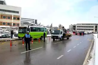 Kocaeli'de 2736 Araç Hatalı Parktan Çekildi