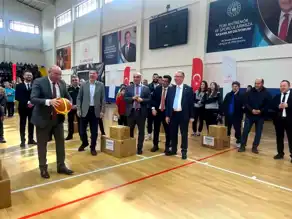 Kütahya'da 32 Okul Spor Malzemesiyle Desteklendi